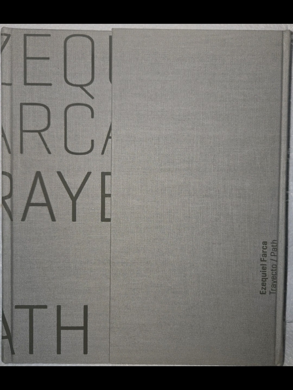 Ezequiel Farca Trayecto / Path Hardcover - Arquine 2012 First Edition 294 Pages